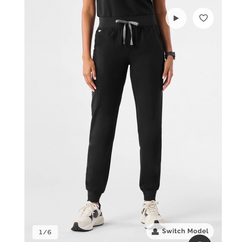 FIGS Zamora Jogger Scrub Pants Small workwear hospital nurse minimalist